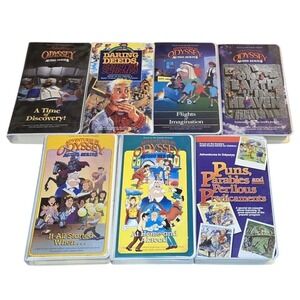 Adventures in Odyssey Cassettes Focus on Family Christian Audio Tape Lot of 7
